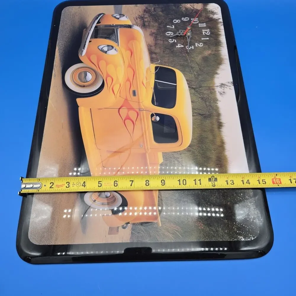 Large Vintage 1940 Ford Pickup Truck Street Rod Novelty Wall Clock (21.5